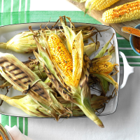 Grilled Sweet Corn Recipe: How to Make It - Taste of Home image
