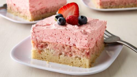 Easy Strawberry Cream Dessert Squares Recipe - Pillsbury.com image