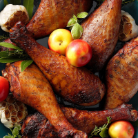 Grilled Turkey Drumsticks Recipe: How to Make It image