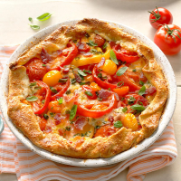 Rustic Tomato Pie Recipe: How to Make It - Taste of Home image