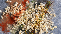 Seasoned Popcorn Recipe | Martha Stewart image