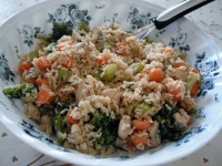 30-Minute Chicken, Vegetables and Rice Recipe - Food.com image