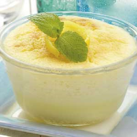 Lemon Pudding Cake Cups Recipe: How to Make It - Taste of Home image