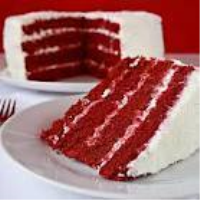 Red Velvet Cake with Butter Creme Frosting Recipe by Jann ... image