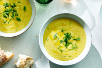 Creamy Corn Soup With Basil Recipe - NYT Cooking image