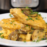 CHICKEN MARSALA WITH EGG NOODLES RECIPES