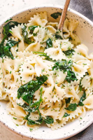 Garlic-Butter Spinach and Pasta Recipe | My Favorite ... image