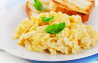 How to Make Scrambled Eggs Without Milk - All My Recipe image