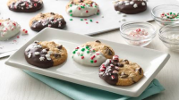 Chocolate Chip Christmas Cookies Recipe - BettyCrocker.com image