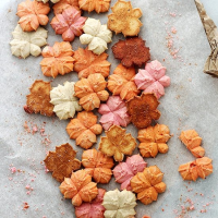 Pumpkin Spice Spritz Cookies (Cookie Press Recipe) | Diethood image