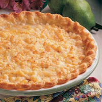Cheddar Pear Pie Recipe: How to Make It - Taste of Home image