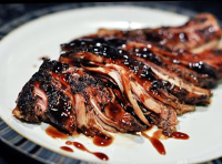 Balsamic Glazed Pork Loin | Just A Pinch Recipes image