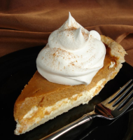 Pumpkin Cream Cheese Layer Pie Recipe - Food.com image
