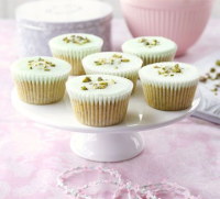 Pistachio cupcakes recipe | BBC Good Food image