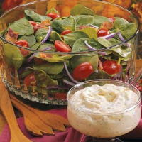 Bacon-Tomato Spinach Salad Recipe: How to Make It image