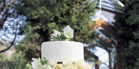 White Chocolate and Lemon Wedding Cake Recipe | Epicurious image