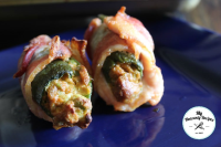 The Best Chicken Bacon Stuffed Jalapeno Poppers + Video image
