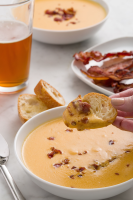 Best Bacon & Beer Cheese Soup Recipe - How to Make Bacon ... image