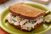 Garlic Chicken Salad Sandwiches Recipe | Hidden Valley® Ranch image