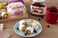 Nutella Banana Tortilla Roll Ups Recipe - Mission Foods image