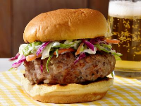 Perfect Pork Burgers Recipe | Food Network Kitchen | Food ... image