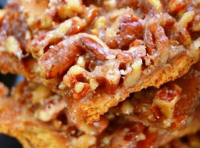 Pecan Pie Bark | Just A Pinch Recipes image
