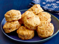 Bacon-Cheese Biscuits Recipe - Food Network image