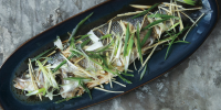 Steamed Fish With Ginger and Scallions Recipe | Epicurious image