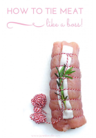 How To Tie Meat: Easy Step By Step - Simple. Tasty. Good. image