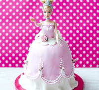 Pretty princess cake recipe | BBC Good Food image