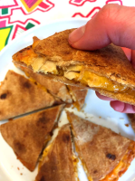Air Fryer Chicken Quesadillas Recipe – Melanie Cooks image