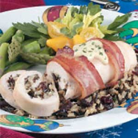 Chicken with Cranberry Stuffing Recipe: How to Make It image