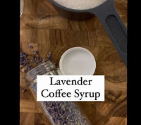 Lavender Coffee Syrup | Foodtalk image