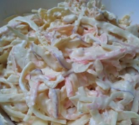 Cheesy Coleslaw - Recipes and cooking tips - BBC Good Food image