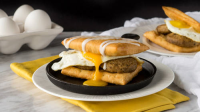 Sausage and Egg Strudel Sandwiches Recipe - Pillsbury.com image