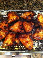 Sweet and Spicy Chicken Wings Recipe - Food.com image