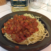 Spaghetti Sauce with Ground Beef & Sausage image