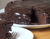 Dark Chocolate Mud Cake Recipe | SideChef image