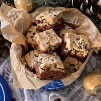From Scratch Chocolate Chip Cookie Dough Brownies image