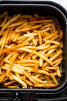 Crispy Air Fryer Frozen French Fries | Diethood image