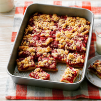 Raspberry Patch Crumb Bars Recipe: How to Make It image