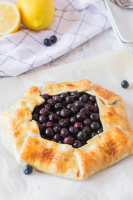 Simple Rustic Blueberry Tart Recipe in 20 minutes! image