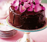 Rose Petal Chocolate Cake - BBC Good Food image