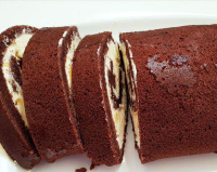 Chocolate Orange Swiss Roll Recipe | SideChef image
