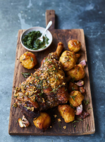 Best roast leg of lamb recipe | Jamie Oliver lamb recipes image