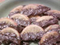 Candied Orange Slices Dipped in Chocolate Recipe - Food.com image