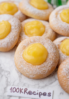 Lemon Curd Cookies {Easy Recipes} | 100K Recipes image