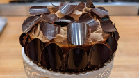 Chocolate Almond Celebration Cake | Jacques Torres ... image
