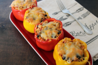 Side Dish Stuffed Peppers | Just A Pinch Recipes image