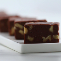 Chocolate Walnut 3-ingredient Fudge Recipe by Tasty image